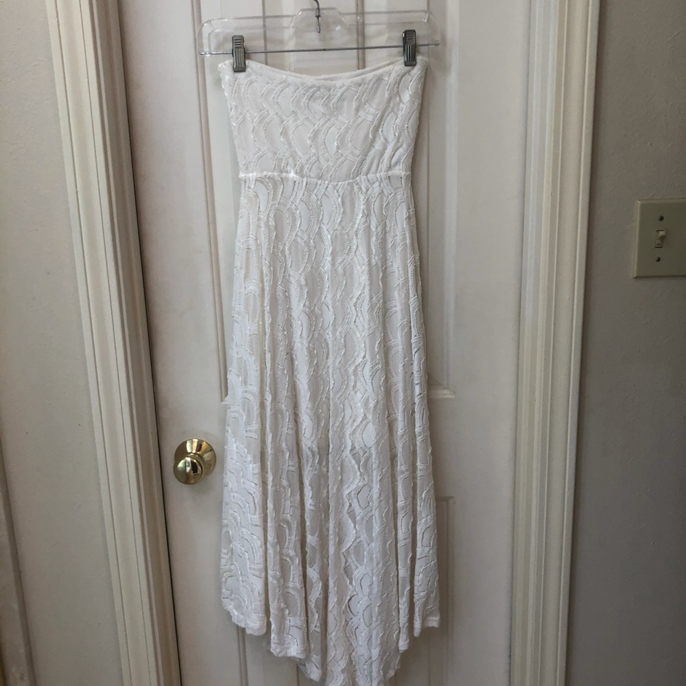 Nightcap by Carisa Rene White Lace Dress, Size S - Picture 8 of 13